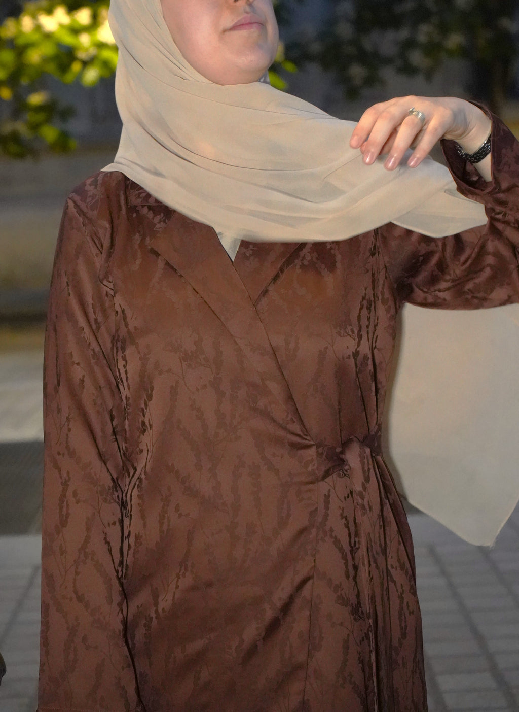 Ensemble tailleur marron