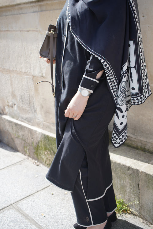 Ensemble chemise noir