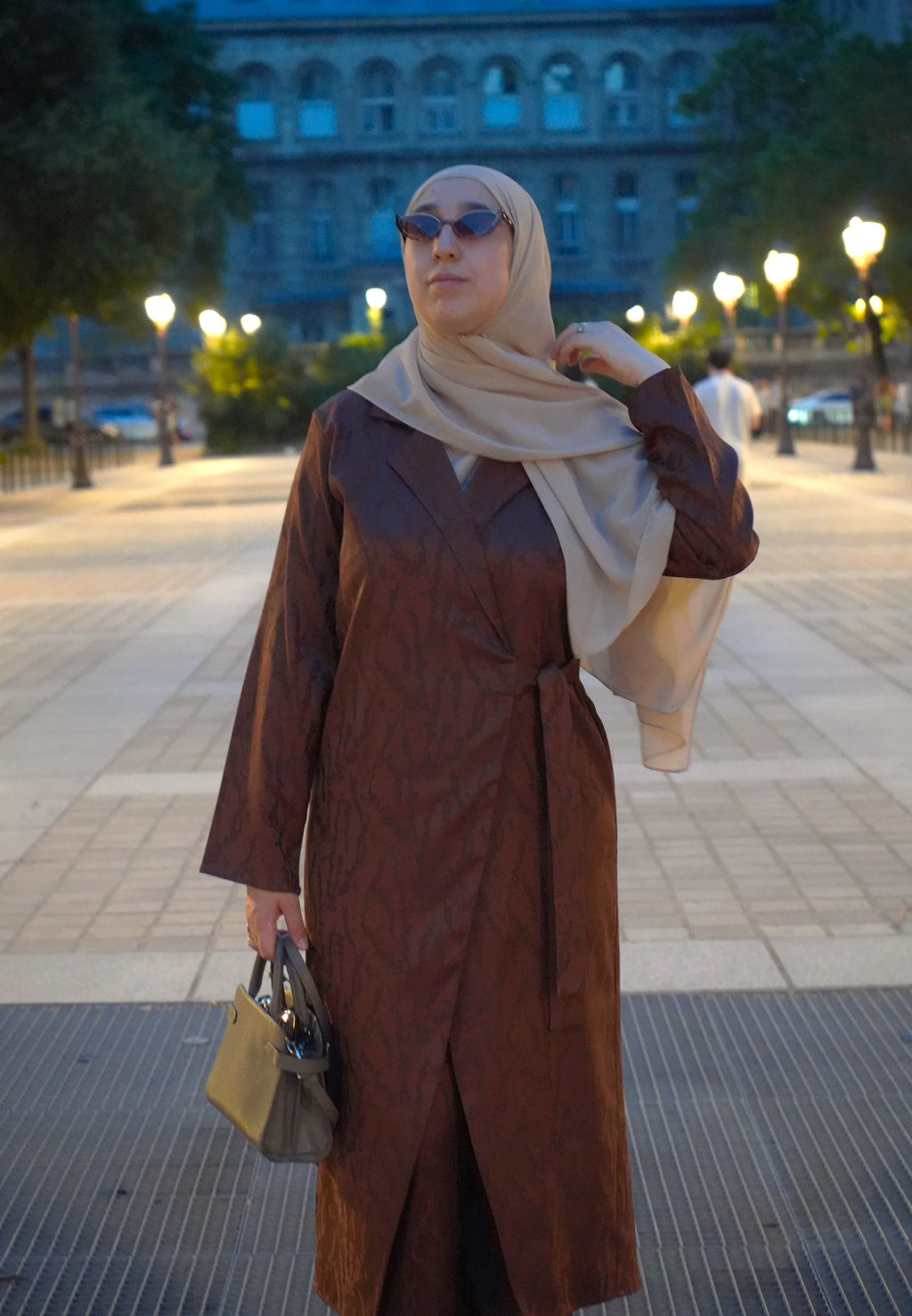 Ensemble tailleur marron