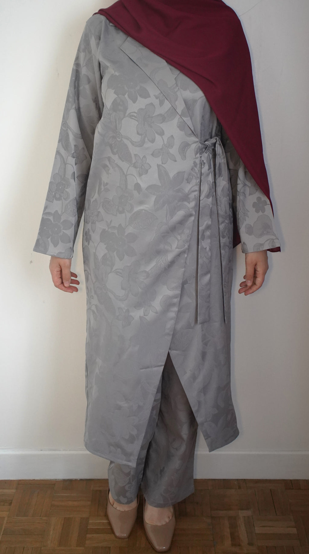 Ensemble tailleur gris