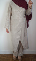 Ensemble tailleur beige
