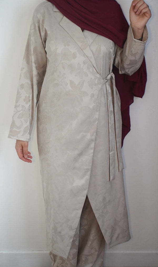 Ensemble tailleur beige